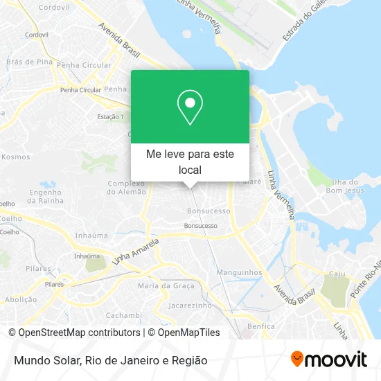 Mundo Solar mapa