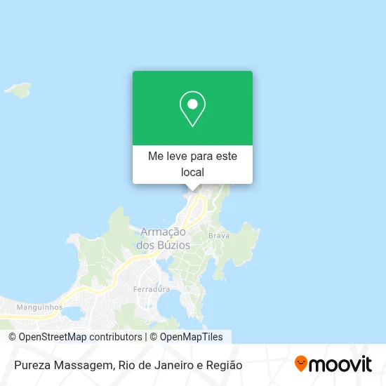 Pureza Massagem mapa