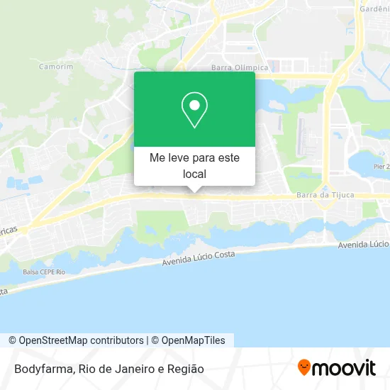 Bodyfarma mapa