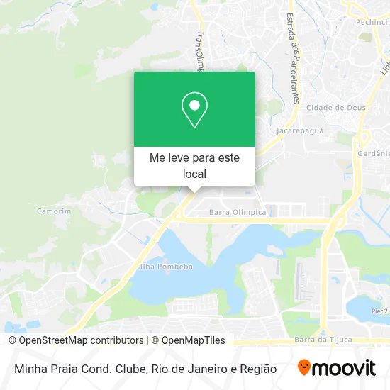 Minha Praia Cond. Clube mapa