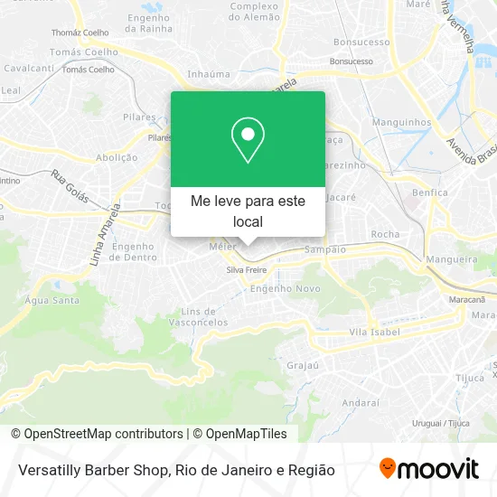 Versatilly Barber Shop mapa