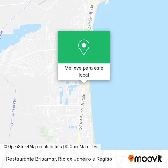Restaurante Brisamar mapa