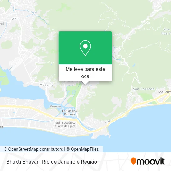 Bhakti Bhavan mapa