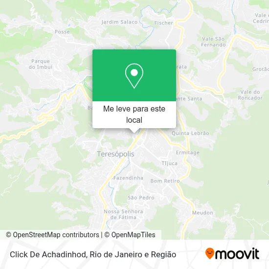 Click De Achadinhod mapa