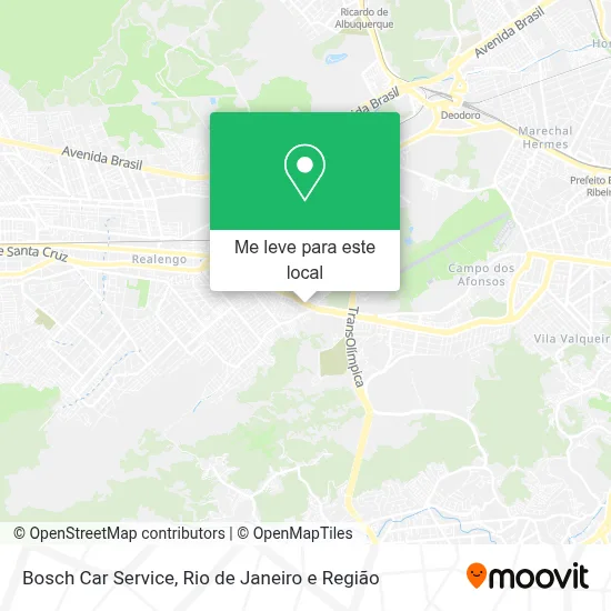 Bosch Car Service mapa