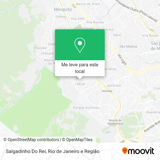 Salgadinho Do Rei mapa