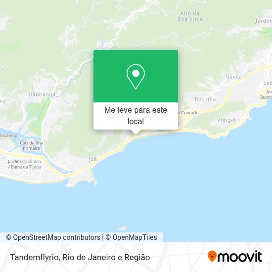 Tandemflyrio mapa