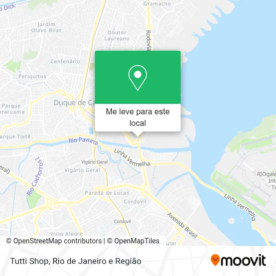 Tutti Shop mapa