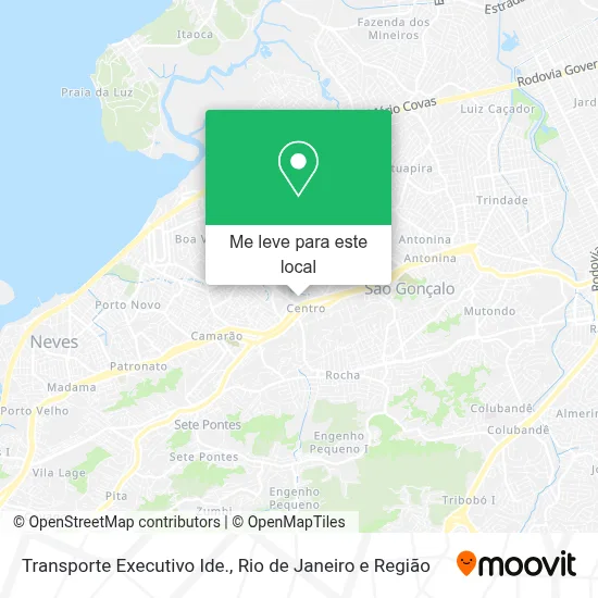 Transporte Executivo Ide. mapa