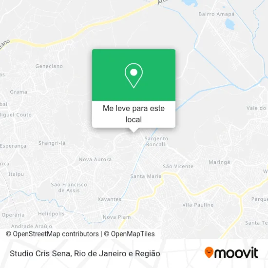 Studio Cris Sena mapa