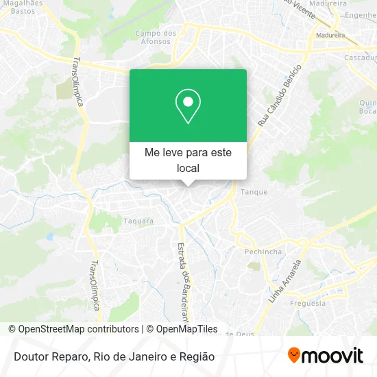 Doutor Reparo mapa