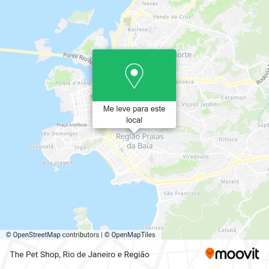 The Pet Shop mapa