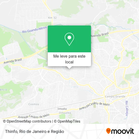 Thinfo mapa