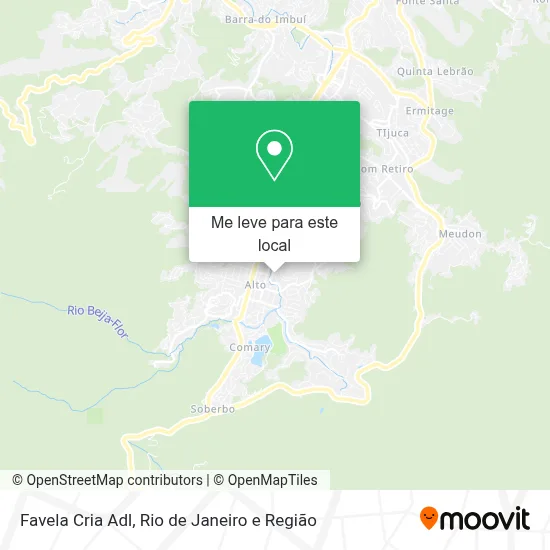 Favela Cria Adl mapa