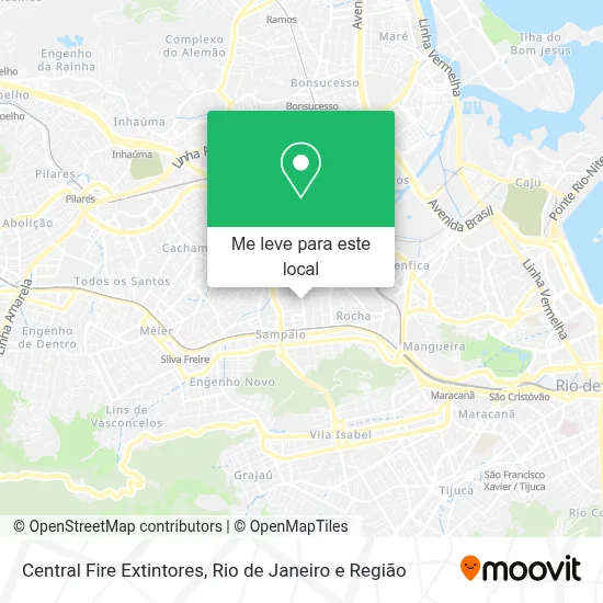 Central Fire Extintores mapa