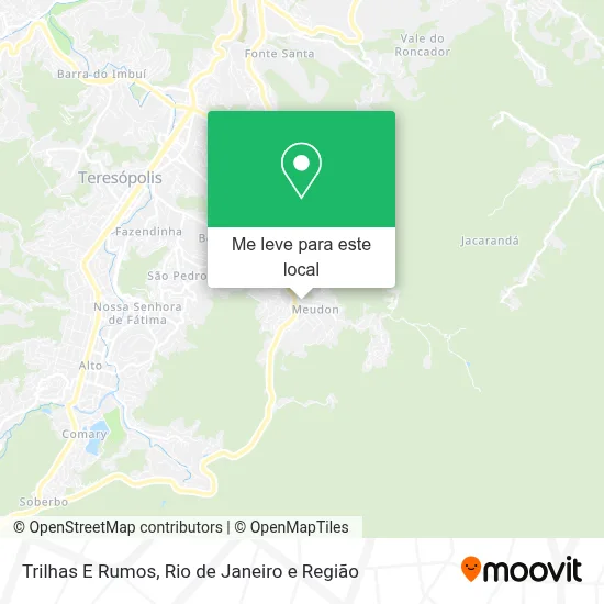 Trilhas E Rumos mapa