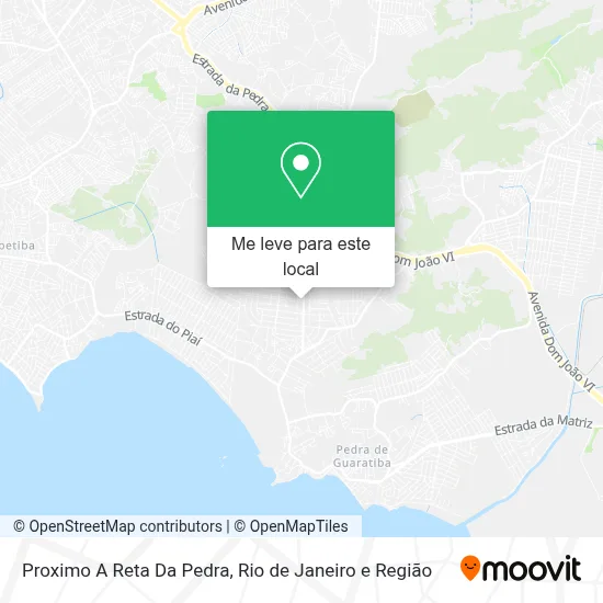 Proximo A Reta Da Pedra mapa