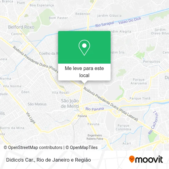 Didico's Car. mapa