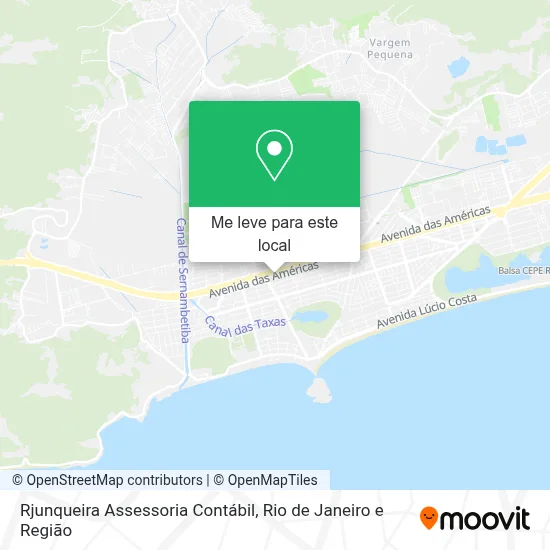 Rjunqueira Assessoria Contábil mapa