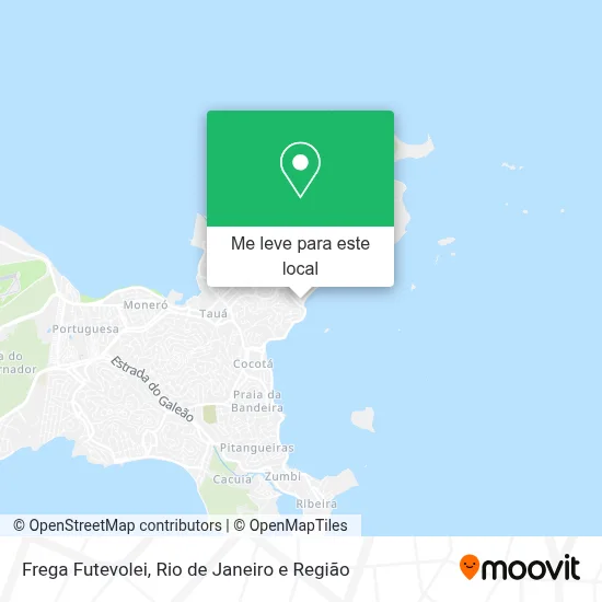 Frega Futevolei mapa