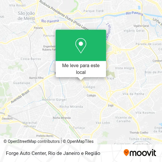 Forge Auto Center mapa