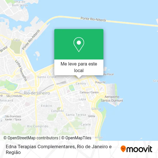 Edna Terapias Complementares mapa