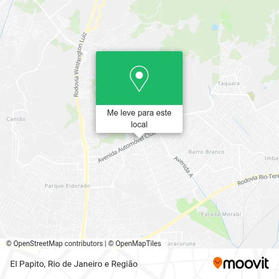 El Papito mapa