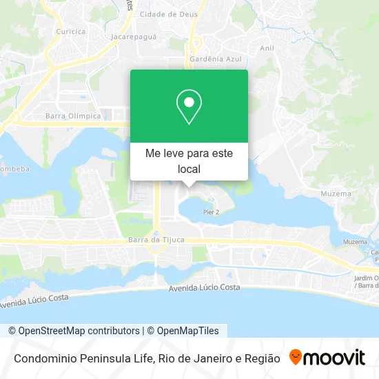 Condominio Peninsula Life mapa