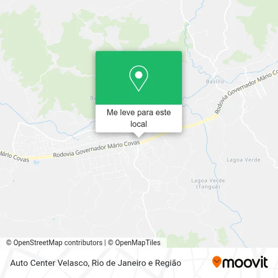 Auto Center Velasco mapa