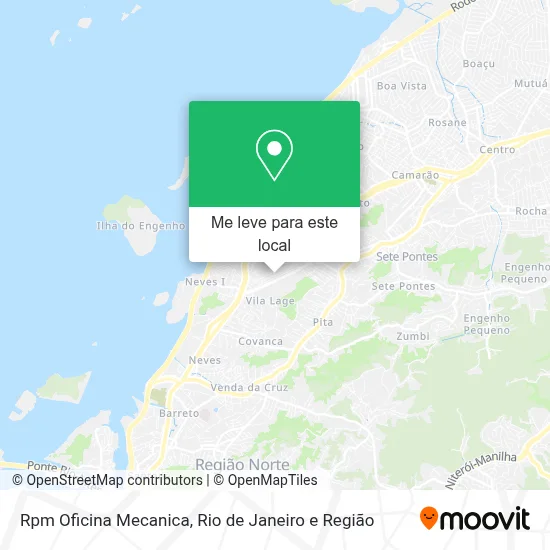 Rpm Oficina Mecanica mapa
