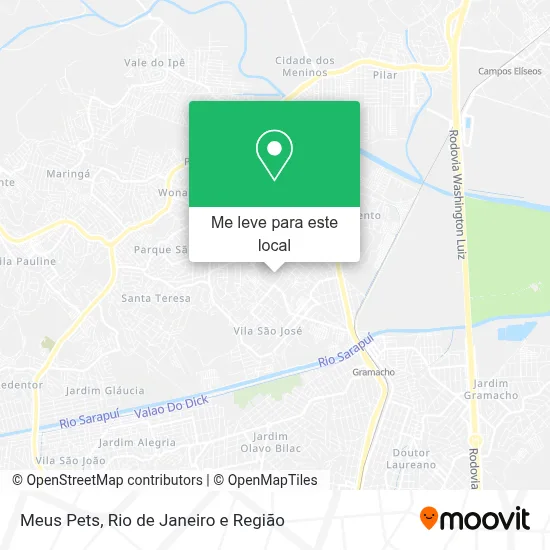 Meus Pets mapa