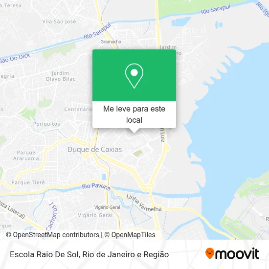 Escola Raio De Sol mapa