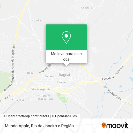 Mundo Apple mapa