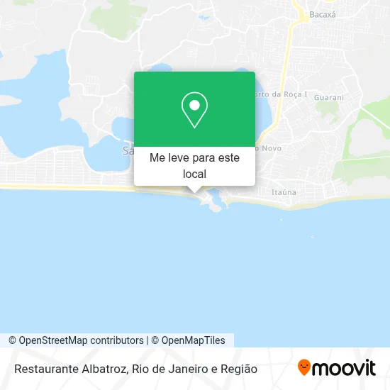 Restaurante Albatroz mapa