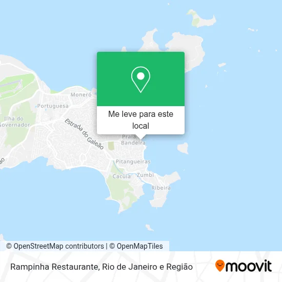 Rampinha Restaurante mapa