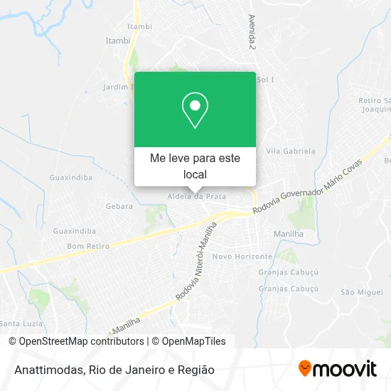 Anattimodas mapa