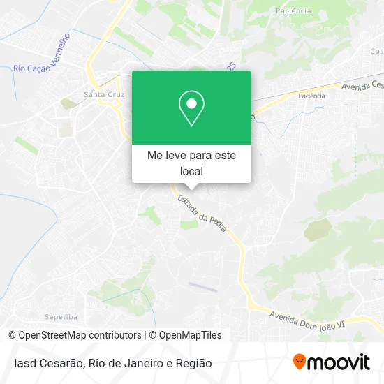 Iasd Cesarão mapa