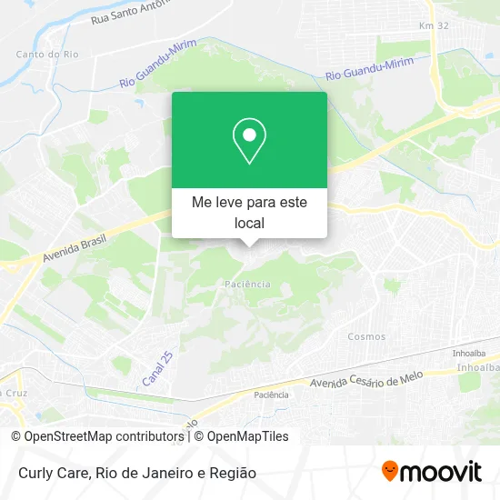 Curly Care mapa