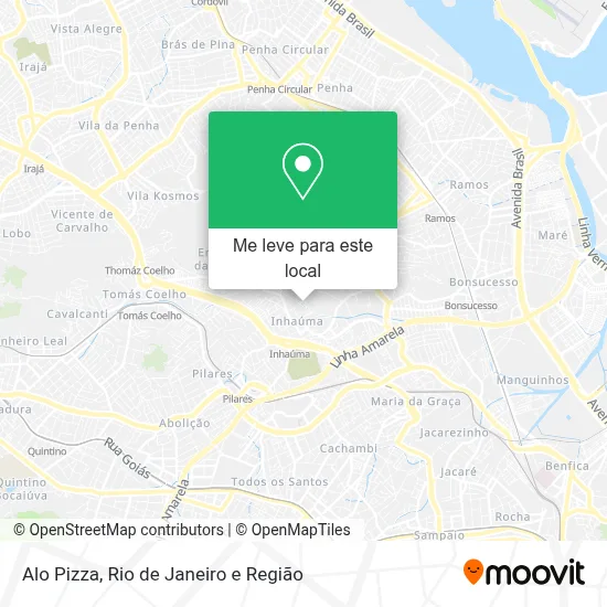 Alo Pizza mapa