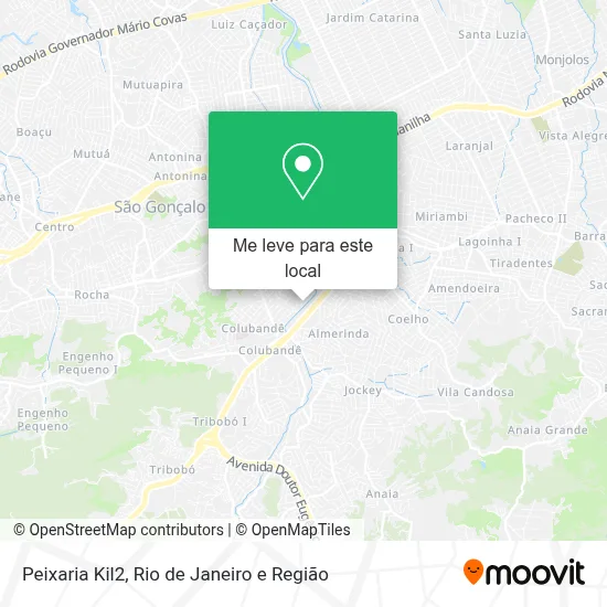 Peixaria Kil2 mapa