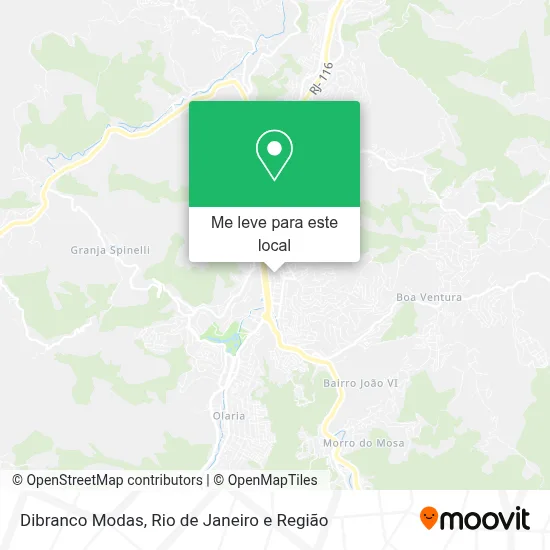 Dibranco Modas mapa