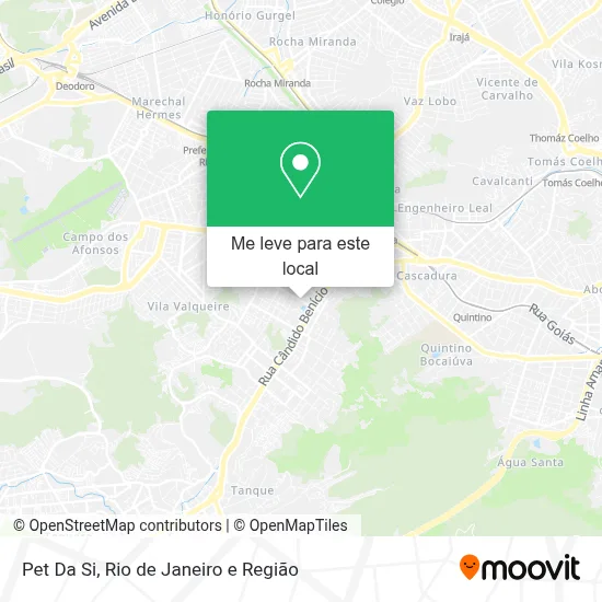 Pet Da Si mapa