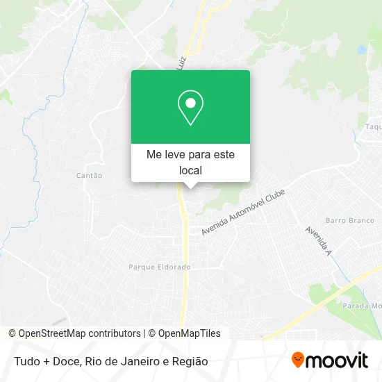 Tudo + Doce mapa