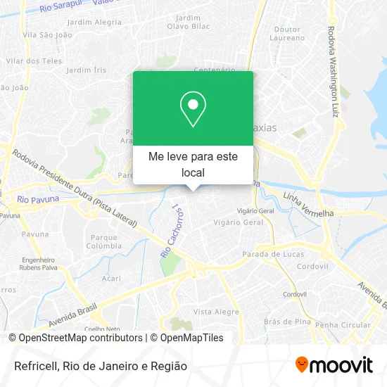 Refricell mapa