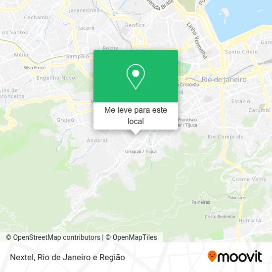 Nextel mapa