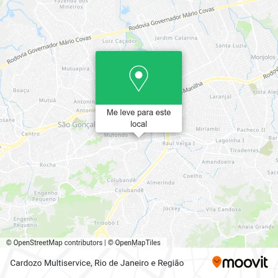Cardozo Multiservice mapa