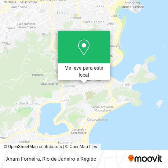 Aham Forneira mapa