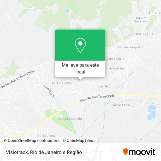 Visiotrack mapa