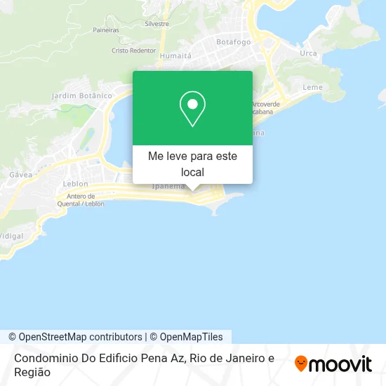 Condominio Do Edificio Pena Az mapa