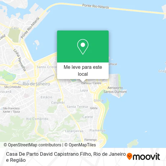 Casa De Parto David Capistrano Filho mapa